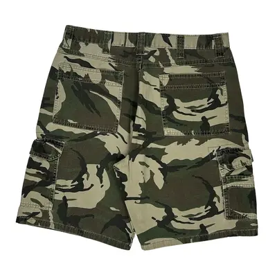 Wrangler Cargo Shorts - 34W 11L Camo Cotton | Size: 34″ waist