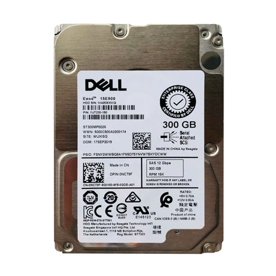 0NCT9F Dell 300GB 12Gb/s SAS 15000 2.5-Inch Hard Drive