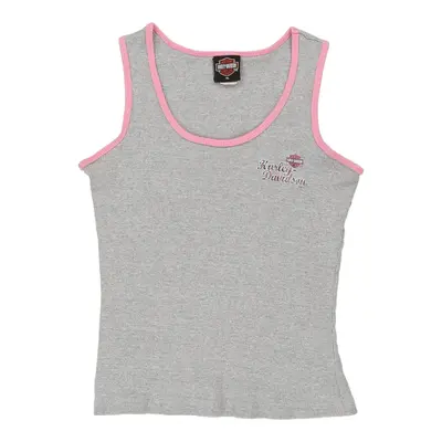 Springfield Ohio Harley Davidson Top - XL Grey Cotton