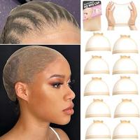 Amanda Hair Wig Cap For Lace Frontal Closure Wigs Soft Thin & Breathable Invisible Elastic Wig Cap 04