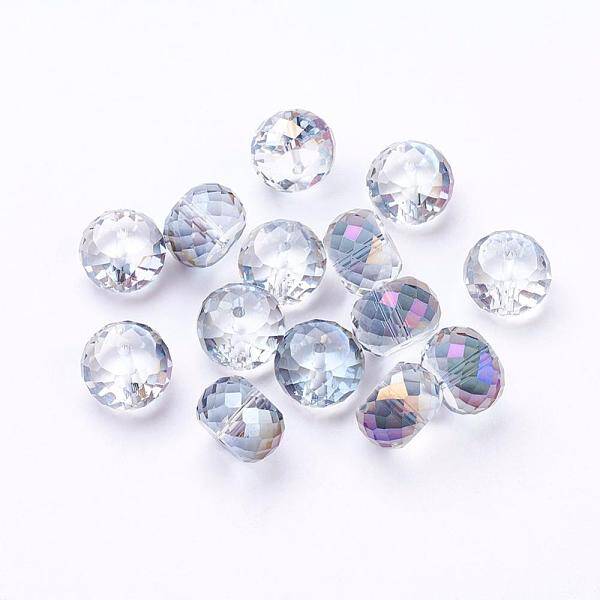 Electorplated Glass Beads