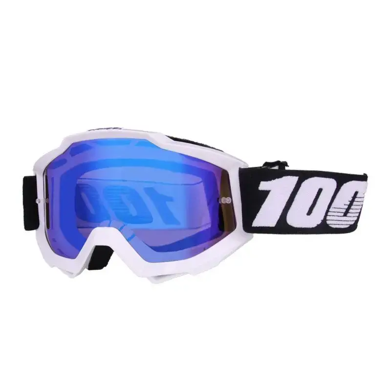 UV Protection Motorcycle Goggles, Summer Anti-sand Goggles, Sand and Dust Proof Goggles Set, Universal Protective Goggles, D...