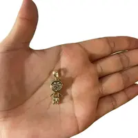 Child's charm in 14 carat laminated gold