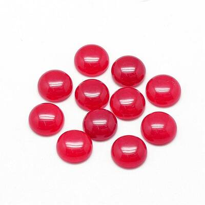 Natural White Jade Cabochons