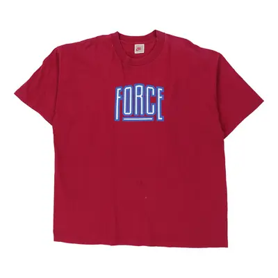 Nike T-Shirt - XL Red Cotton