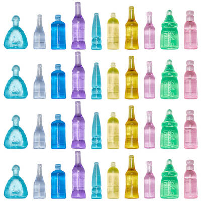 50Pcs Plastic Beads