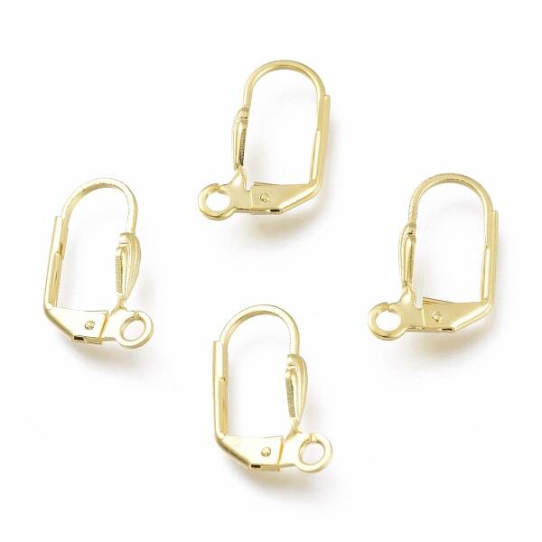 Brass Leverback Earring Findings