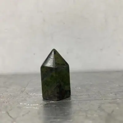 small natural crystal tower