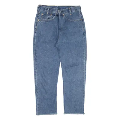 LEVI'S Altered 550 Jeans Blue Denim Regular Straight Womens W26 L24
