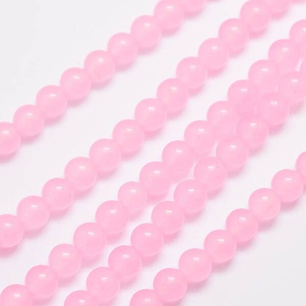 Natural & Dyed Malaysia Jade Bead Strands