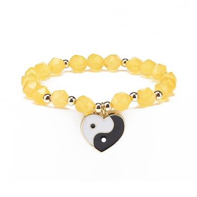 Natural Jade Stretch Bracelet