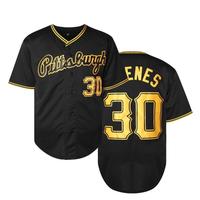 Mens baseball jersey #30 Stitched T-Shirt for Sports Fan Autumn and Winter Casual Loose Short Sleeve V-Neck Baseball