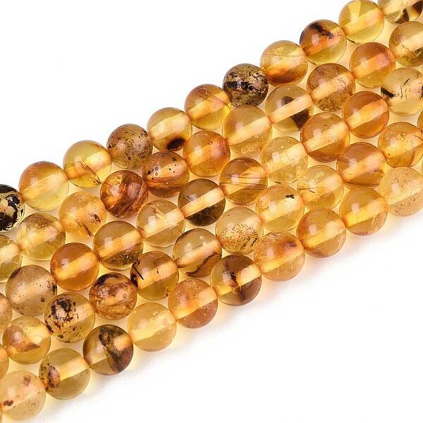 Natural Amber Beads Strands