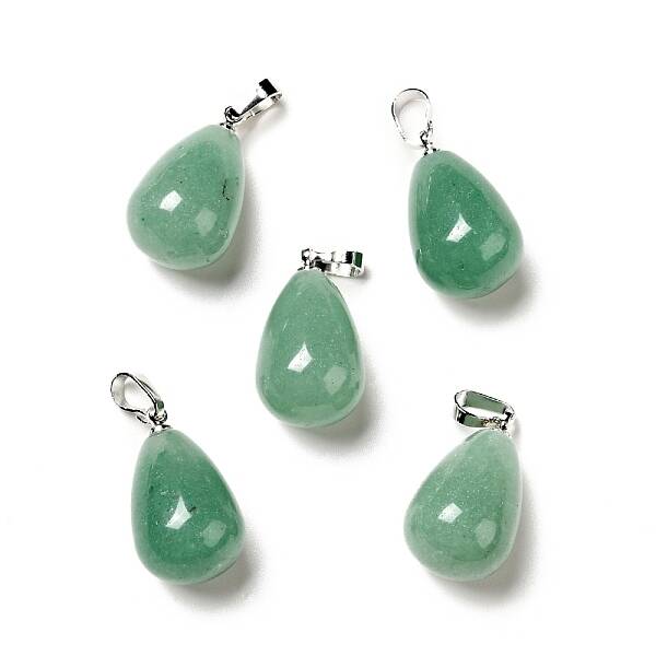 Natural Green Aventurine Pendants