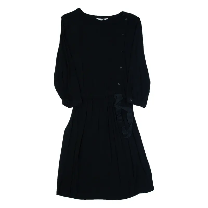 & OTHER STORIES Womens Day Dress Black Knee Length S