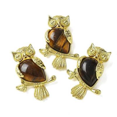 Natural Tiger Eye Pendants