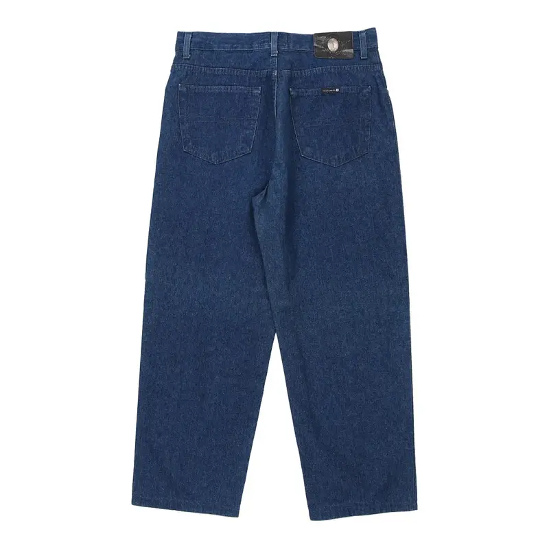 Trussardi Jeans - 32W UK 14 Blue Cotton