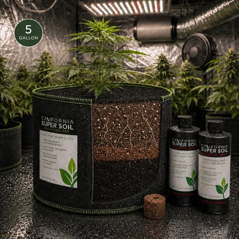 PreMixed Super Soil 5 Gallon Pot - 1 Pack - $79.99
