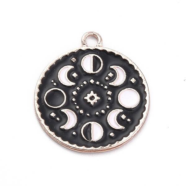 Alloy Enamel Pendants