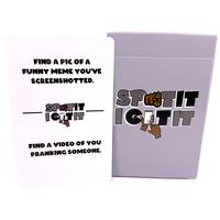 Trap Spelling Bee Spot It I Got It - Card Game - Family Fun - All Ages - Party Starter - Picture Game - Phone Game