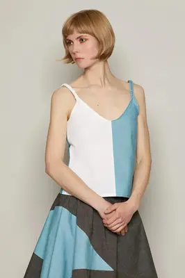 Dolly Vest (Blue) | size: XS