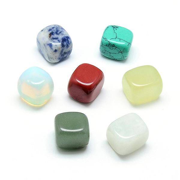 Natural & Synthetic Mixed Stone Beads