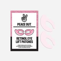 Peace Out Retinol Eye Lift Patches - 360° Targeted Treatment to Counter Droopy Eyelids, Firming & Revitalizing Full Eye Area...