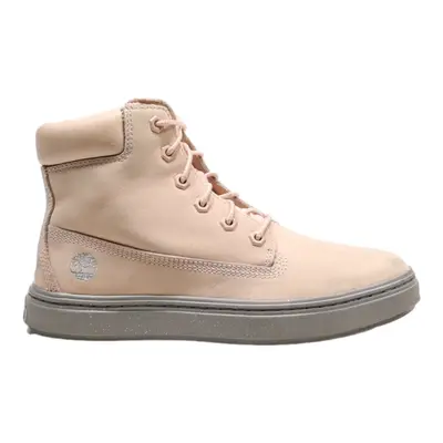 TIMBERLAND Lace-Up Boots Pink Leather Womens UK 4