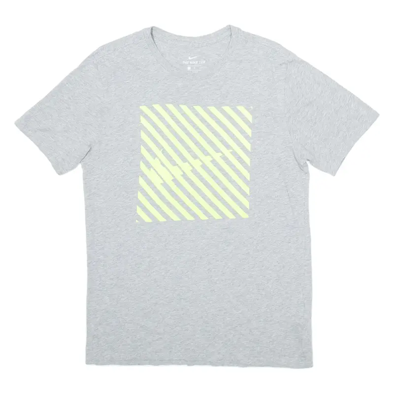 NIKE Mens T-Shirt Grey M