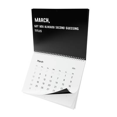 Standard Wall Calendar (2024) Drake 'slime You Out