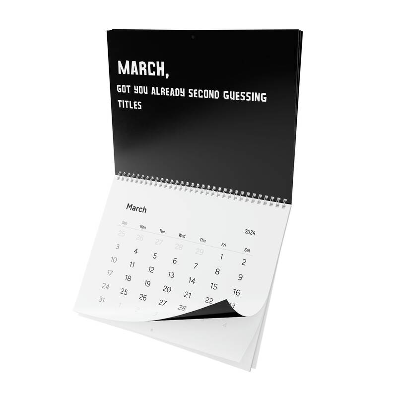 Standard Wall Calendar (2024) Drake 'slime You Out