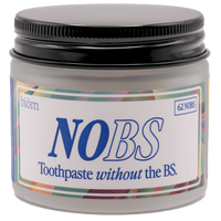 NOBS Toothpaste Tablets - Nano Hydroxyapatite, Fluoride Free, Plastic Free, Eco & Travel Friendly - Remineralize with NHA