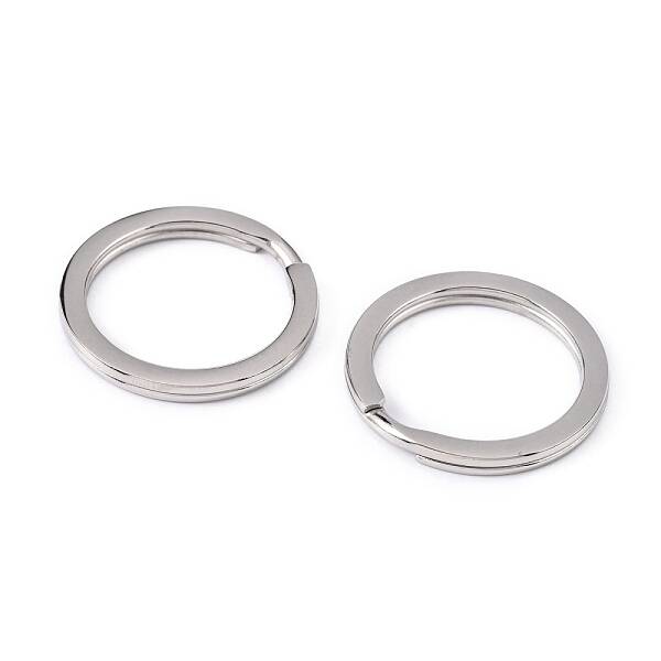 Tarnish Resistant 304 Stainless Steel Keychain Clasp Findings