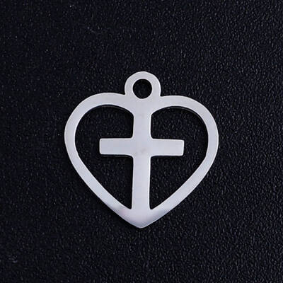 Non-Tarnish 201 Stainless Steel Hollow Charms