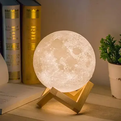 Moon Lights 128 Colors Night Lights Desk Lamp Table Lamp Birthday Gifts Mother's Day Gifts for Women Gifts for Her Wedding Gi...
