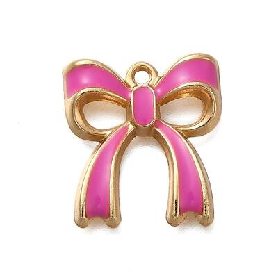 Rack Plating Alloy Enamel Pendants