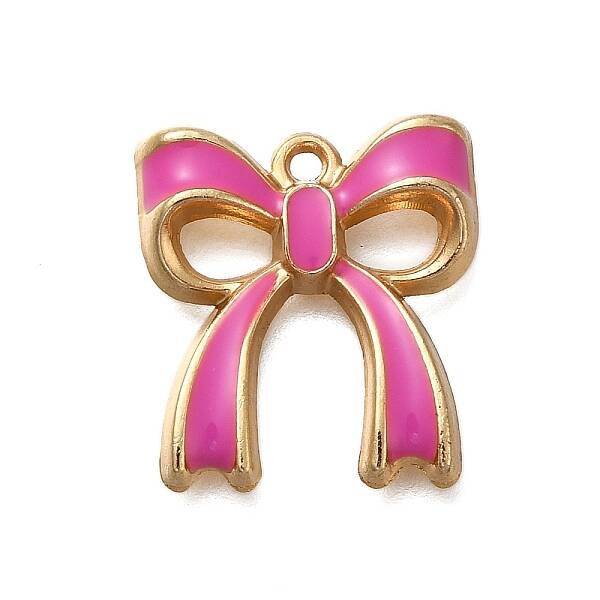Rack Plating Alloy Enamel Pendants