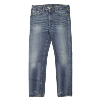 LEVI'S 508 Jeans Mens Blue Regular Tapered Stone Wash W33 L32