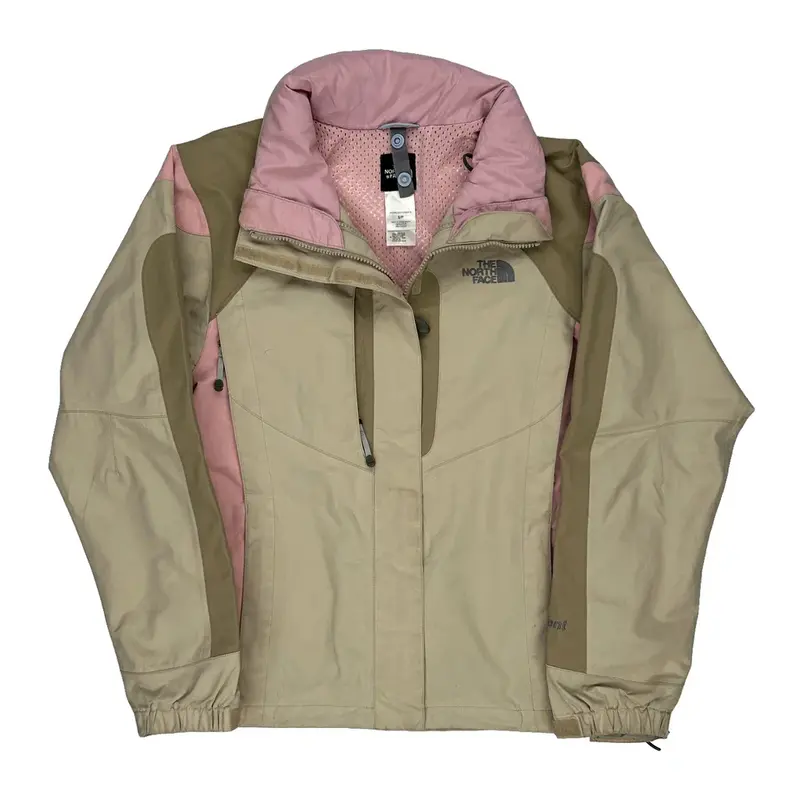 The North Face Jacket - Small Beige Nylon