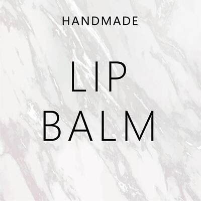 Custom Lip Balm DIY Label Sticker