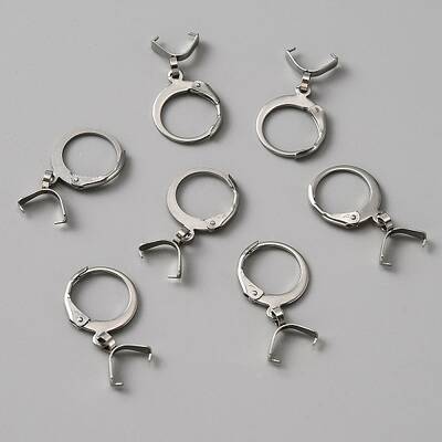 304 Stainless Steel Leverback Earring Finding