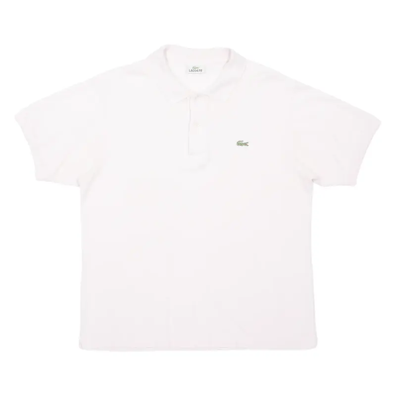 LACOSTE Mens Polo Shirt Pink M