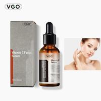 VGO Vitamin C Facial Serum Essence 30ml / 60ml - Moisturizing & Hydrating for All Skin Types with 10% Vitamin C & 2% Vitamin ...