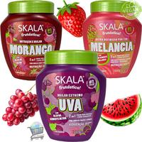 SKALA  Frutastica Collection- Extreme Brightness, Nutrition, Ultra Definition 2 in 1 Treatment Cream. without Frizz / Enriche...
