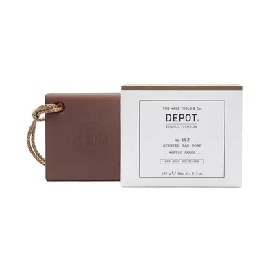 Depot, 600 Body Solutions No. 602, Botanical Complex, Cleanser, Mystic Amber, Scented Soap, 100 g