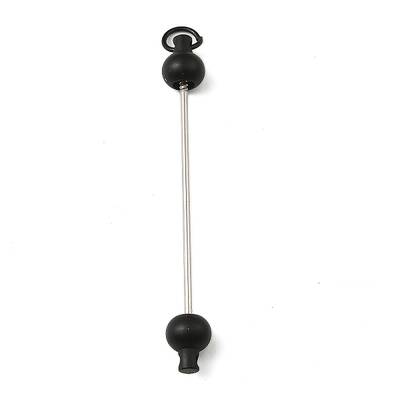 Plastic Beadable Keychain Bar for Jewelry Making DIY Crafts