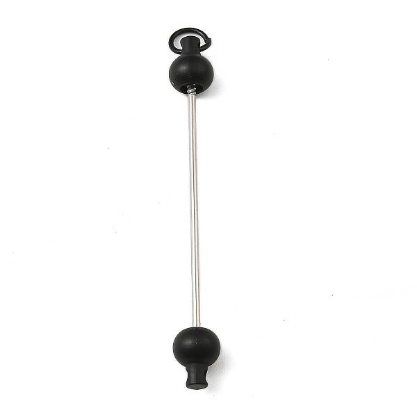 Plastic Beadable Keychain Bar for Jewelry Making DIY Crafts