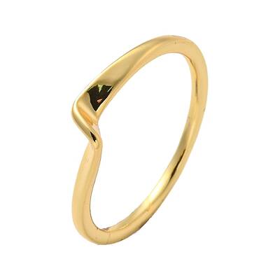 Rack Plating Brass Plain Band Rings for Women
