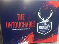 (ELITE8) ONE THE UNTOUCHABLE MINI HELMET + SPORTS CARDS