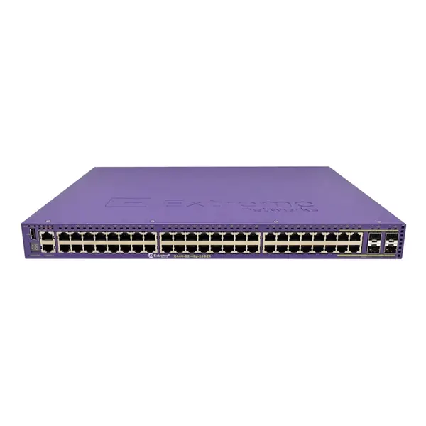16535-2 Extreme Networks 48 x Ports 1000Base-T RJ-45 PoE+ + 2 x Ports SFP + 6 x Ports SFP Combo Layer 3 Managed Gigabit Ether...